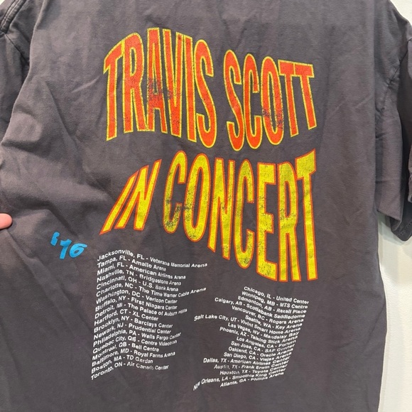 Travis Scott Cactus Jack Astroworld Tour 2016 Rap Tee Men’s Size Medium - Picture 5 of 9